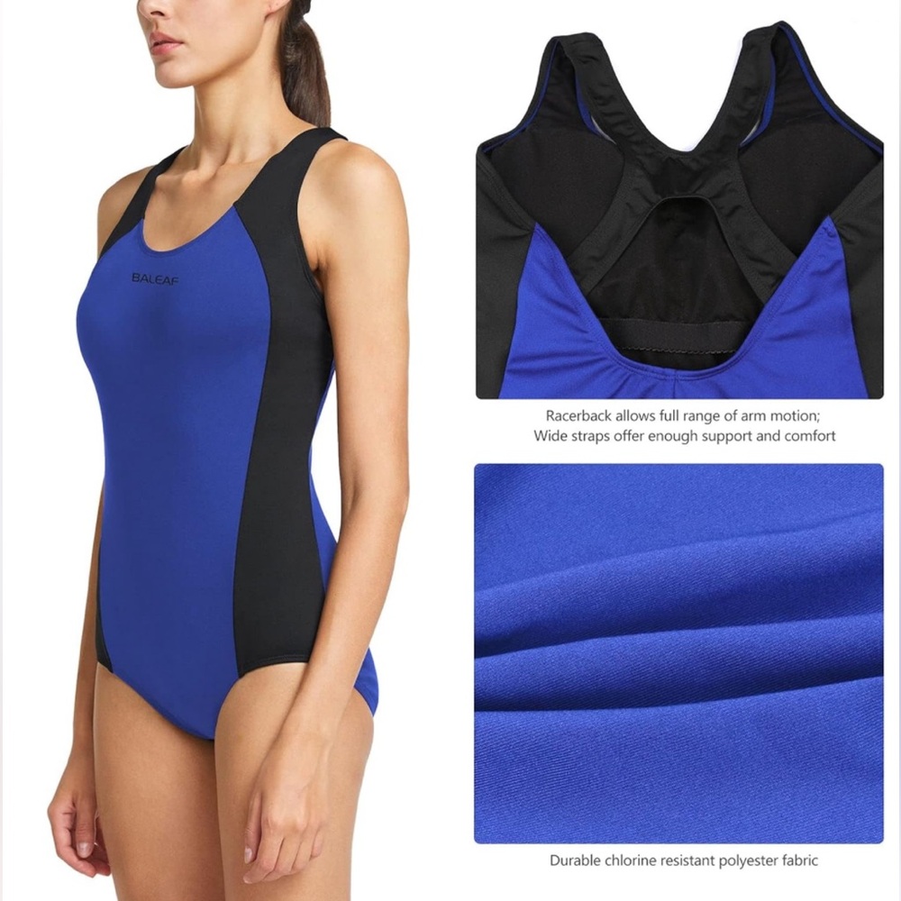 BALEAF Racerback Swimsuit - Picture 4 of 8